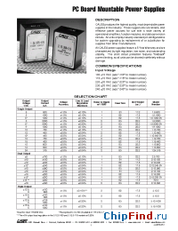 Datasheet 1.12.480-240 manufacturer Calex