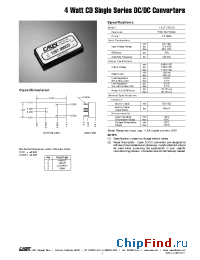 Datasheet 12S7.500CD manufacturer Calex