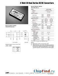 Datasheet 24D15.100CD manufacturer Calex