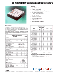 Datasheet 24S15.2000MHW manufacturer Calex