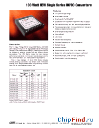 Datasheet 24S24.4HEW manufacturer Calex