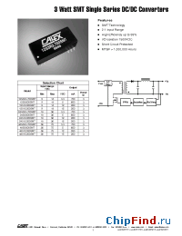 Datasheet 24S3R3.700SMT manufacturer Calex