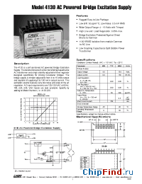 Datasheet 4130-220 manufacturer Calex