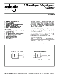 Datasheet CLM2850AT manufacturer Calogic