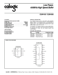 Datasheet CLM4302N manufacturer Calogic