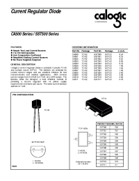 Datasheet SST503 manufacturer Calogic