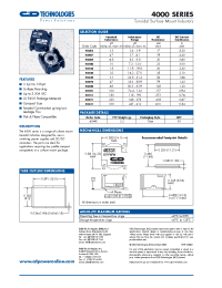 Datasheet 40330 manufacturer C&D
