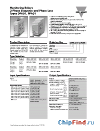 Datasheet DPA01CM69 manufacturer Carlo Gavazzi