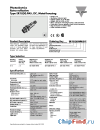 Datasheet ER1830NPAS manufacturer Carlo Gavazzi