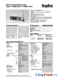 Datasheet G38000015230 manufacturer Carlo Gavazzi