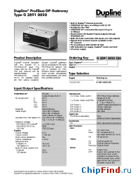 Datasheet G38910020230 manufacturer Carlo Gavazzi