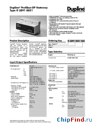Datasheet G38910021230 manufacturer Carlo Gavazzi