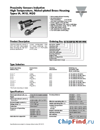 Datasheet IA18ASF05POHT-K manufacturer Carlo Gavazzi