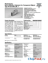 Datasheet PD60CNG08BPT manufacturer Carlo Gavazzi