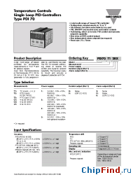 Datasheet PDI70T32OR manufacturer Carlo Gavazzi