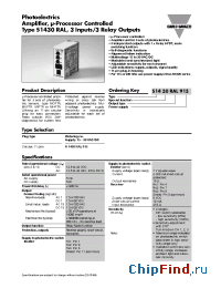 Datasheet S1430RAL915 manufacturer Carlo Gavazzi