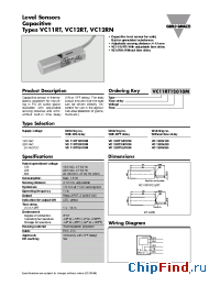 Datasheet VC12RN924 manufacturer Carlo Gavazzi