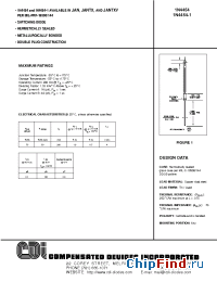 Datasheet 1N4454-1 manufacturer CDI Diodes