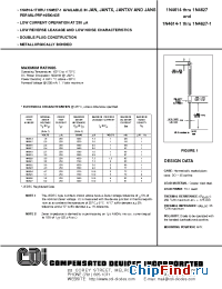 Datasheet 1N4614 manufacturer CDI Diodes