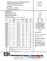 Datasheet CDLL4901 manufacturer CDI Diodes