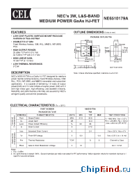 Datasheet NE6510179A-T1-A manufacturer CEL