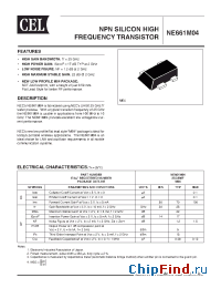 Datasheet NE661M04-T2-A manufacturer CEL
