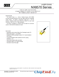Datasheet NX8570SC370-BA manufacturer CEL