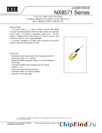Datasheet NX8571SC946-BA manufacturer CEL