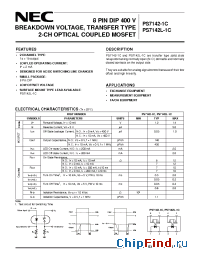 Datasheet PS714L2-1C-E3 manufacturer CEL