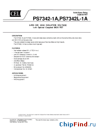 Datasheet PS7342L-1A-E4-A manufacturer CEL