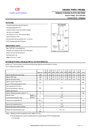 Datasheet 1N5403 manufacturer Shanghai Lunsure