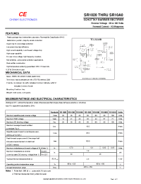Datasheet SR10201111111 manufacturer Shanghai Lunsure