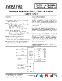 Datasheet CDB5014 manufacturer Cirrus