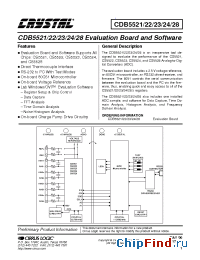 Datasheet CDB5522 manufacturer Cirrus