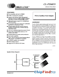Datasheet CL-PD6833-QC-A manufacturer Cirrus