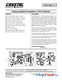 Datasheet CRD7666-7C manufacturer Cirrus
