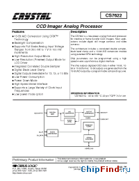 Datasheet CS7622-IQ manufacturer Cirrus