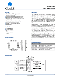 Datasheet M-986-1R2P manufacturer Clare