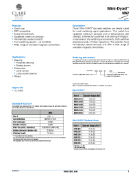 Datasheet MN2 manufacturer Clare