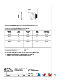 Datasheet 0955225X manufacturer CML