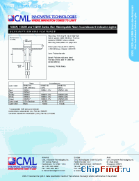Datasheet 1050N3 manufacturer CML