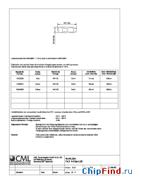 Datasheet 15020351 manufacturer CML