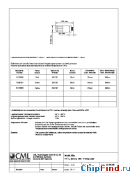 Datasheet 15120350 manufacturer CML