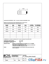 Datasheet 18270450 manufacturer CML