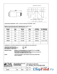 Datasheet 18580350 manufacturer CML