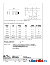Datasheet 18607230 manufacturer CML