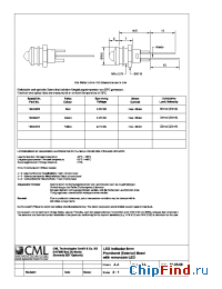 Datasheet 1904X02X manufacturer CML