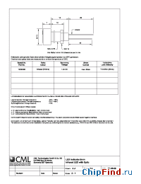 Datasheet 19200000 manufacturer CML