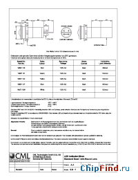 Datasheet 195E1131 manufacturer CML