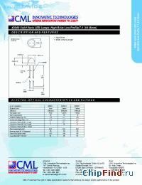 Datasheet 4304S1 manufacturer CML
